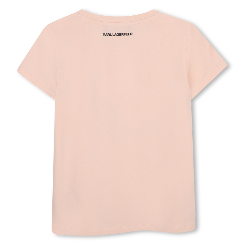 Tee-shirt manches courtes KARL LAGERFELD KIDS 
                        FILLE