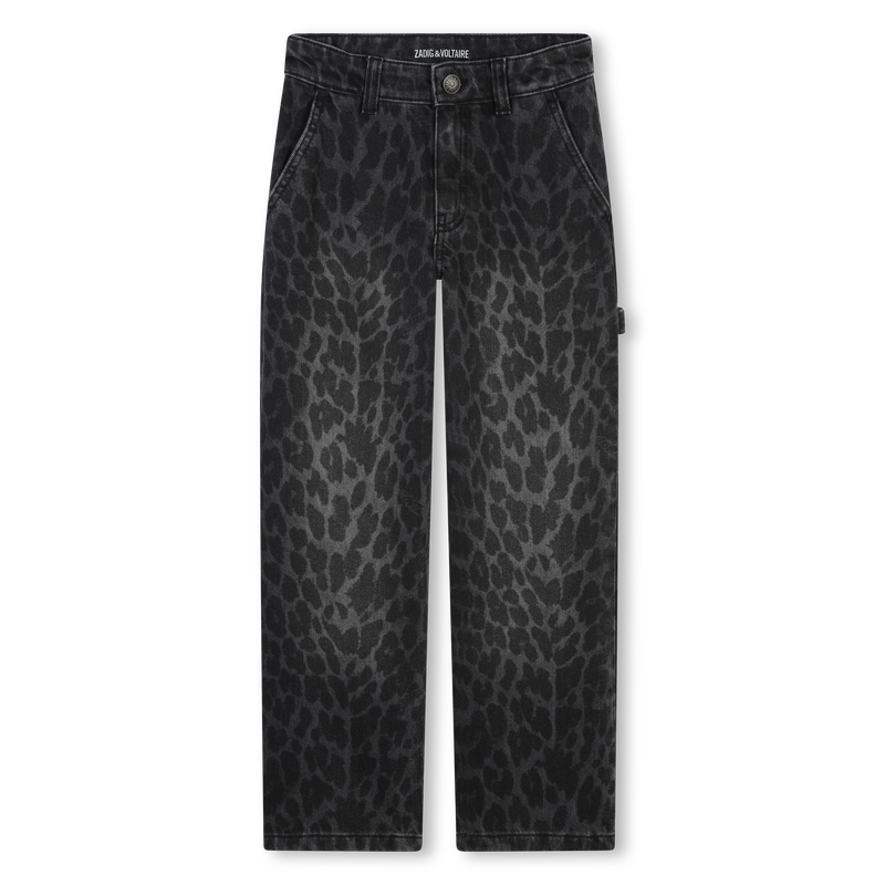 Jean &agrave; taille haute ajustable ZADIG & VOLTAIRE 
                        FILLE