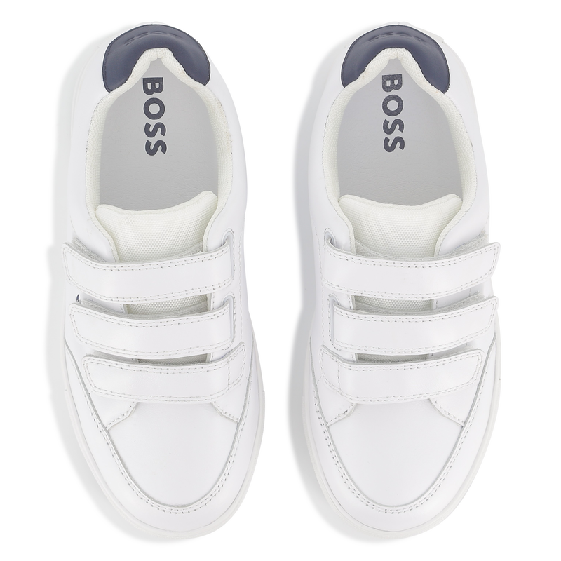 Baskets en cuir de vachette BOSS 
                        GARCON