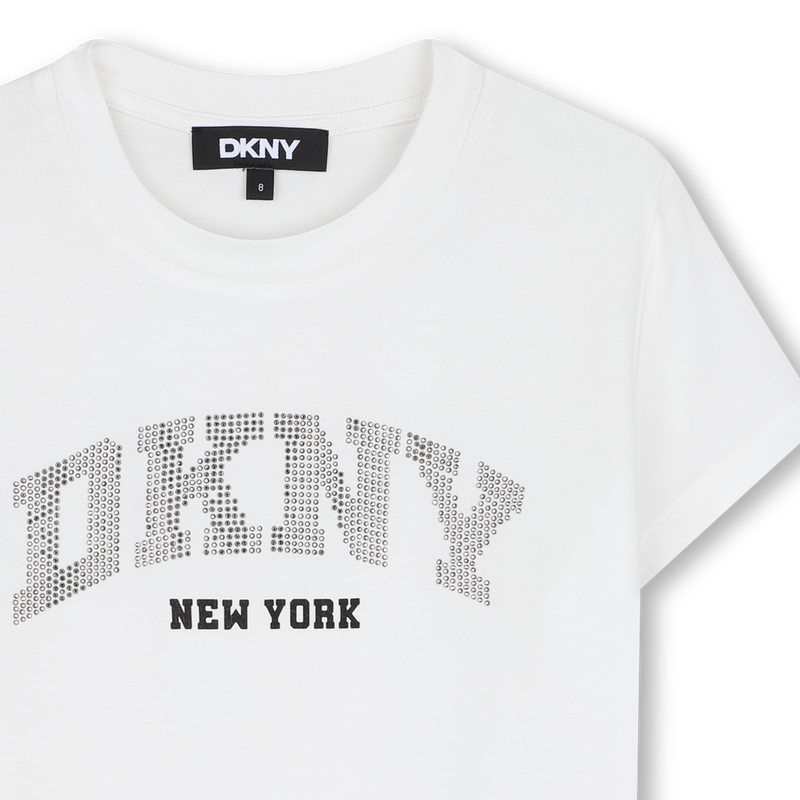 T-shirt met korte mouwen DKNY 
                        GIRL