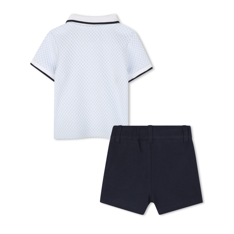 Ensemble short et polo BOSS 
                        GARCON