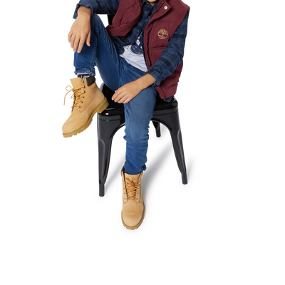 Surchemise &agrave; carreaux TIMBERLAND GARCON