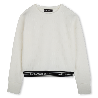 Sweater met lange mouwen KARL LAGERFELD KIDS GIRL