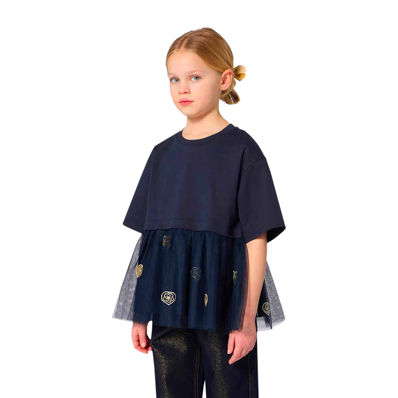 T-shirt met print KENZO KIDS 
                        MEISJE