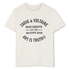 Tee-shirt manches courtes ZADIG VOLTAIRE 
                    UNISEXE