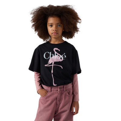 T-shirt met korte mouwen CHLOE MEISJE