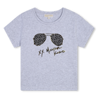 Katoenen T-shirt korte mouwen MICHAEL KORS 
                    GIRL