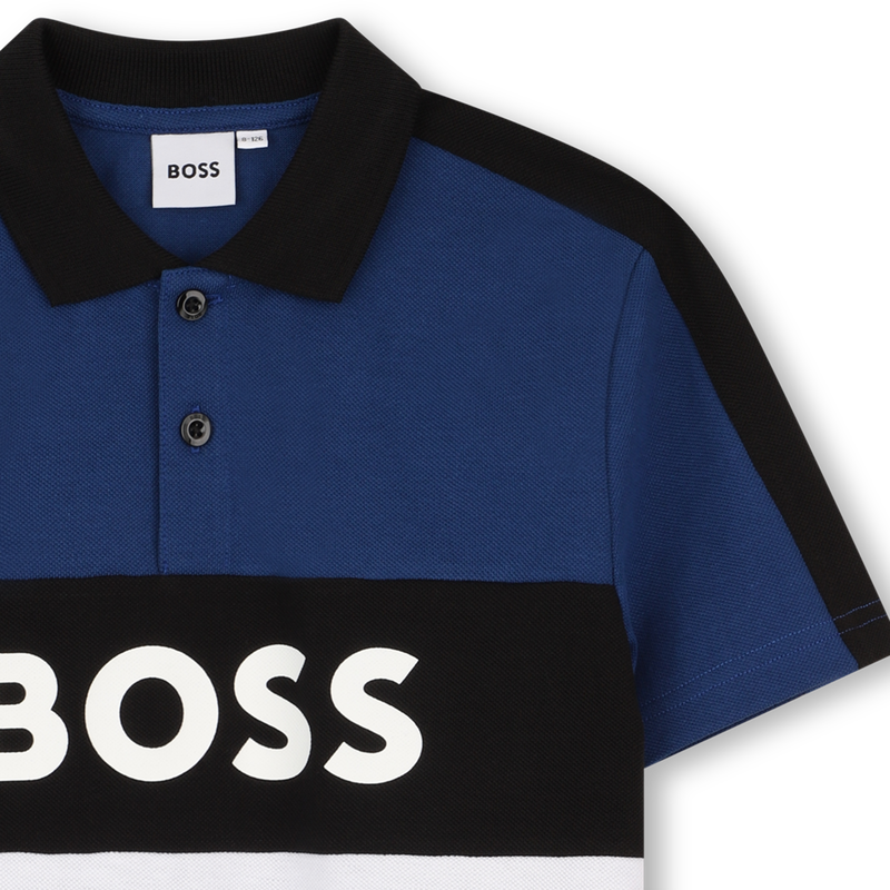 POLO MANCHES COURTES BOSS 
                        GARCON