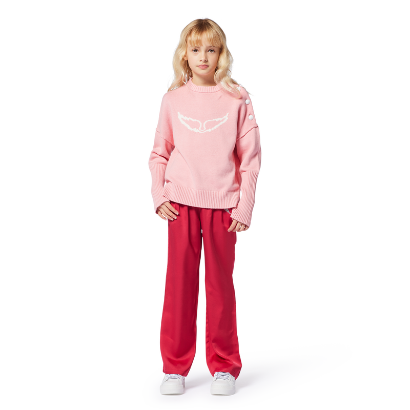 Baskets en cuir &agrave; lacets