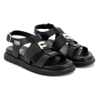 Sandales avec boucle KARL LAGERFELD KIDS 
                    FILLE