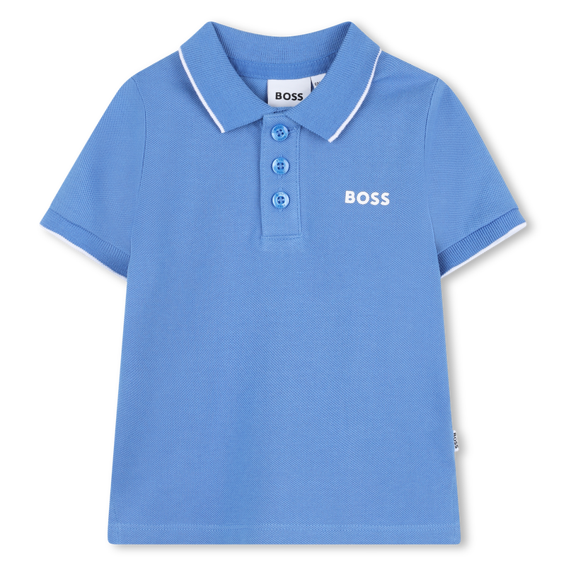 Polo met korte mouwen BOSS 
                        BOY