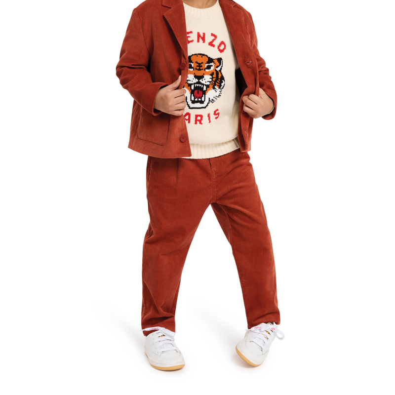 Veste de costume en velours KENZO KIDS 
                        GARCON