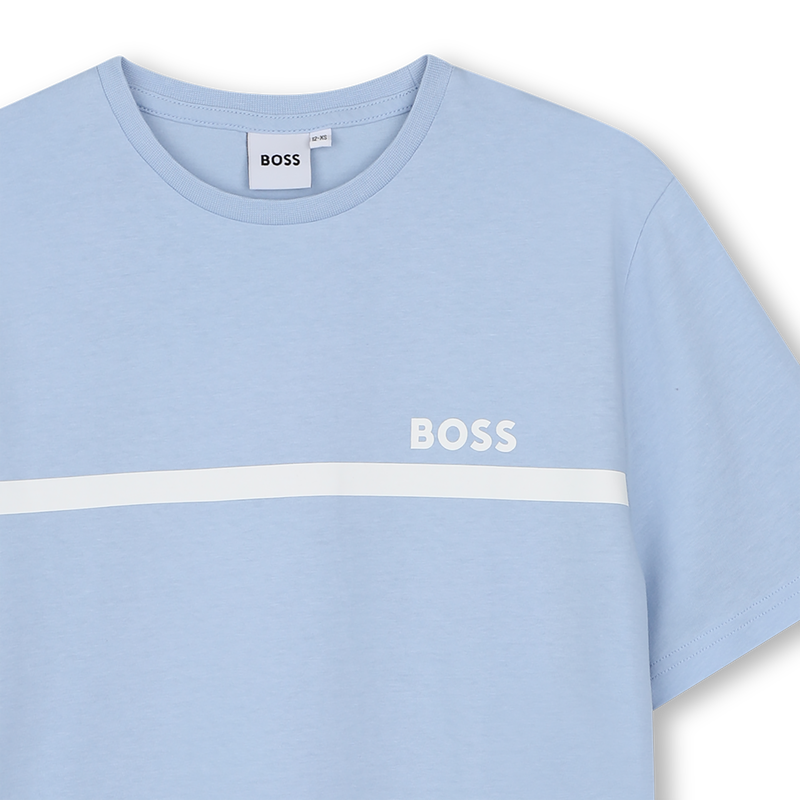 TEE-SHIRT MANCHES COURTES BOSS 
                        GARCON