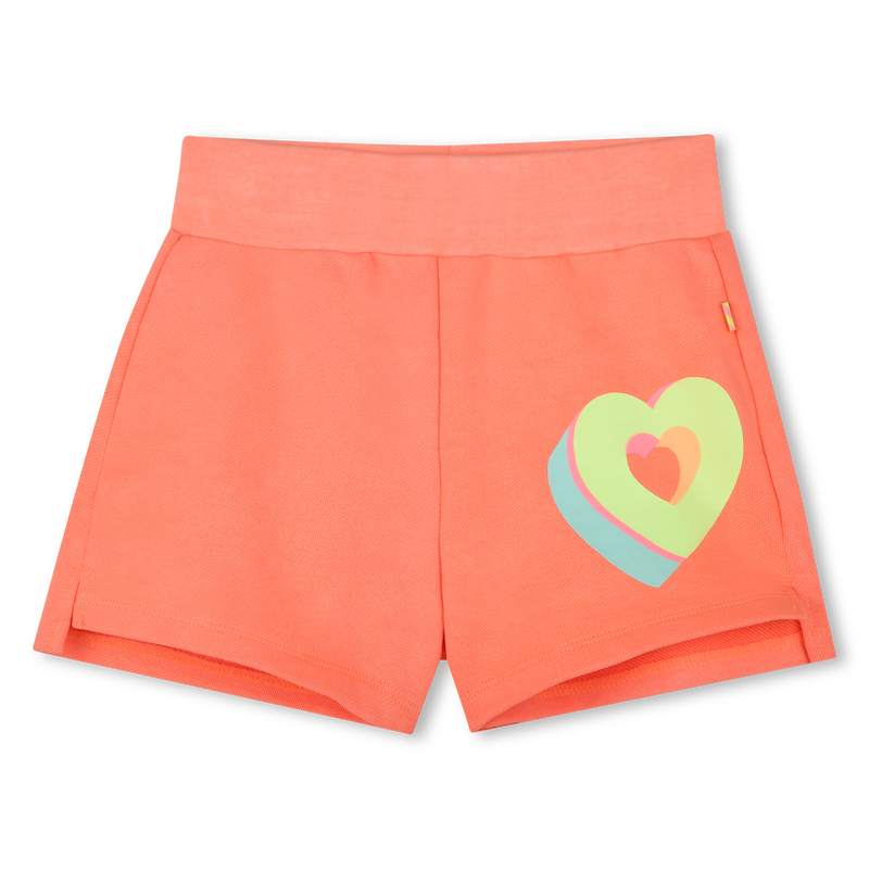 Fleece short met hartjes BILLIEBLUSH 
                        GIRL