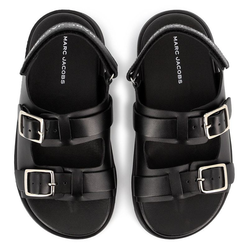 Sandales en cuir &agrave; boucle MARC JACOBS 
                        GARCON