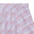 Jupe &eacute;vas&eacute;e imprim&eacute;e sigle KENZO KIDS 
                    FILLE