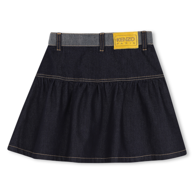 Jupe en denim KENZO KIDS FILLE
