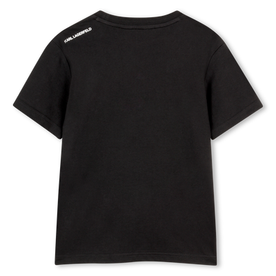 T-SHIRT MANCHES COURTES KARL LAGERFELD KIDS GARCON