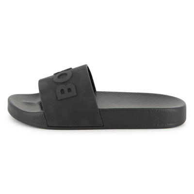 CLAQUETTES SIGL&Eacute;ES BOSS GARCON