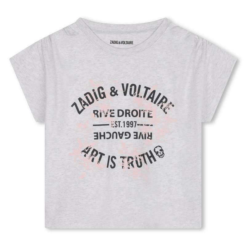 T-shirt &agrave; manches courtes ZADIG & VOLTAIRE 
                        FILLE