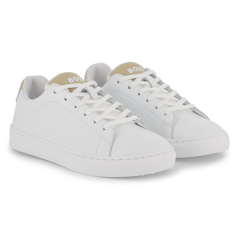 SNEAKERS MET VETERS BOSS 
                        BOY