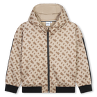 Cardigan en jacquard &agrave; capuche BOSS 
                    FILLE