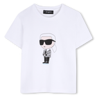 Tee-shirt manches courtes KARL LAGERFELD KIDS 
                    GARCON