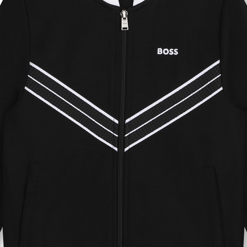 Cardigan de jogging zipp&eacute; BOSS 
                        GARCON