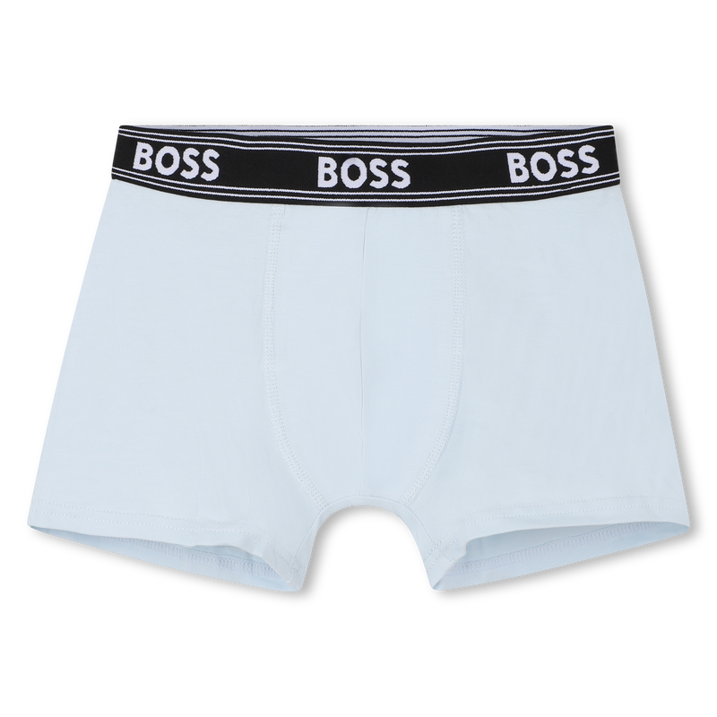 Lot de 3 boxers en jersey BOSS 
                        GARCON