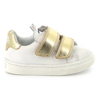 Leren sneakers met klittenband KARL LAGERFELD KIDS 
                    MEISJE