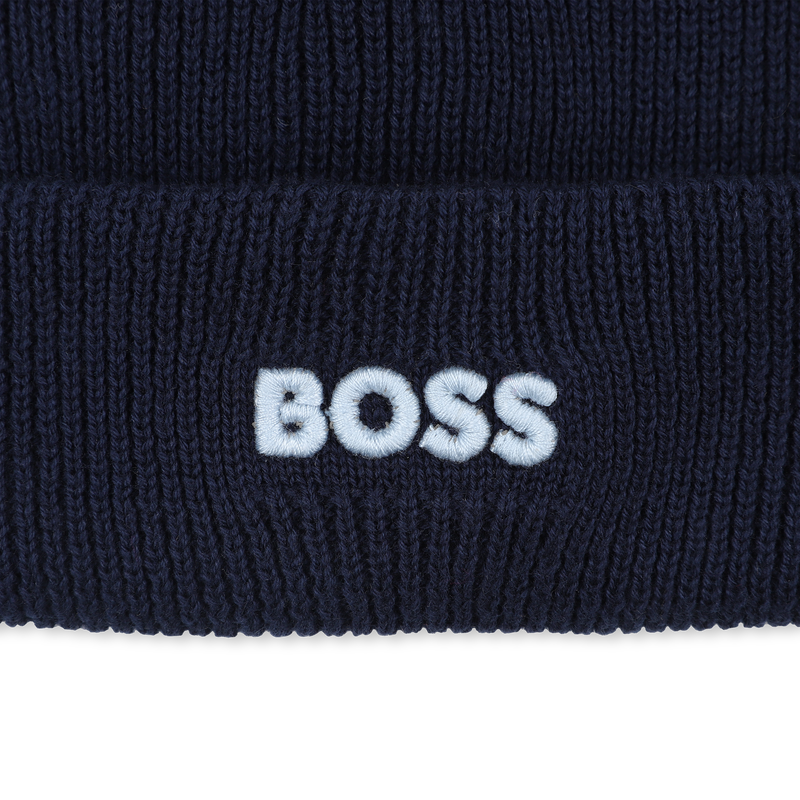 Bonnet tricot avec pompon BOSS 
                        GARCON