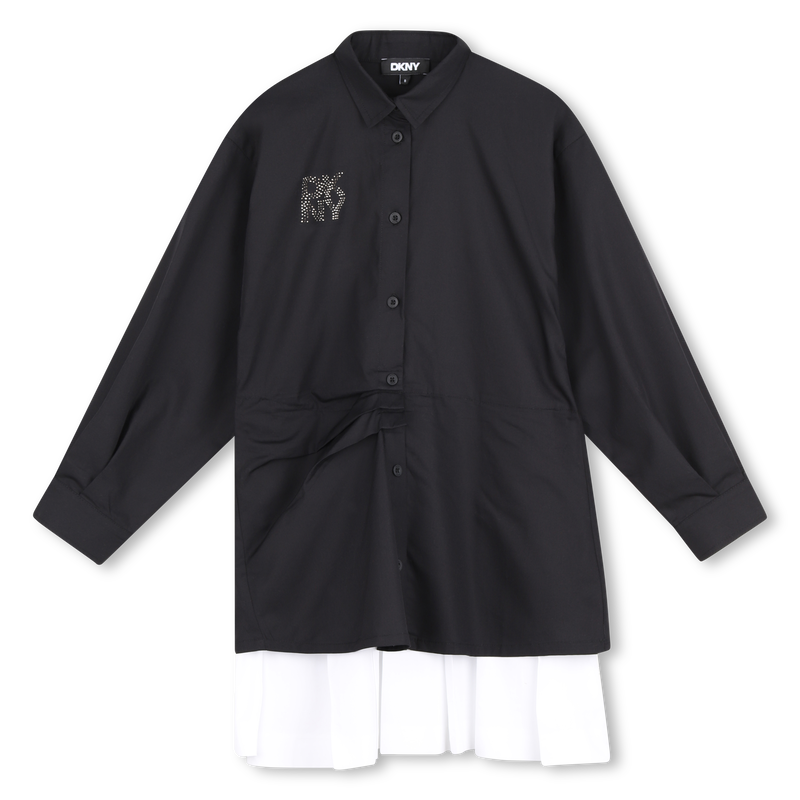 Langarm jurk DKNY 
                        MEISJE