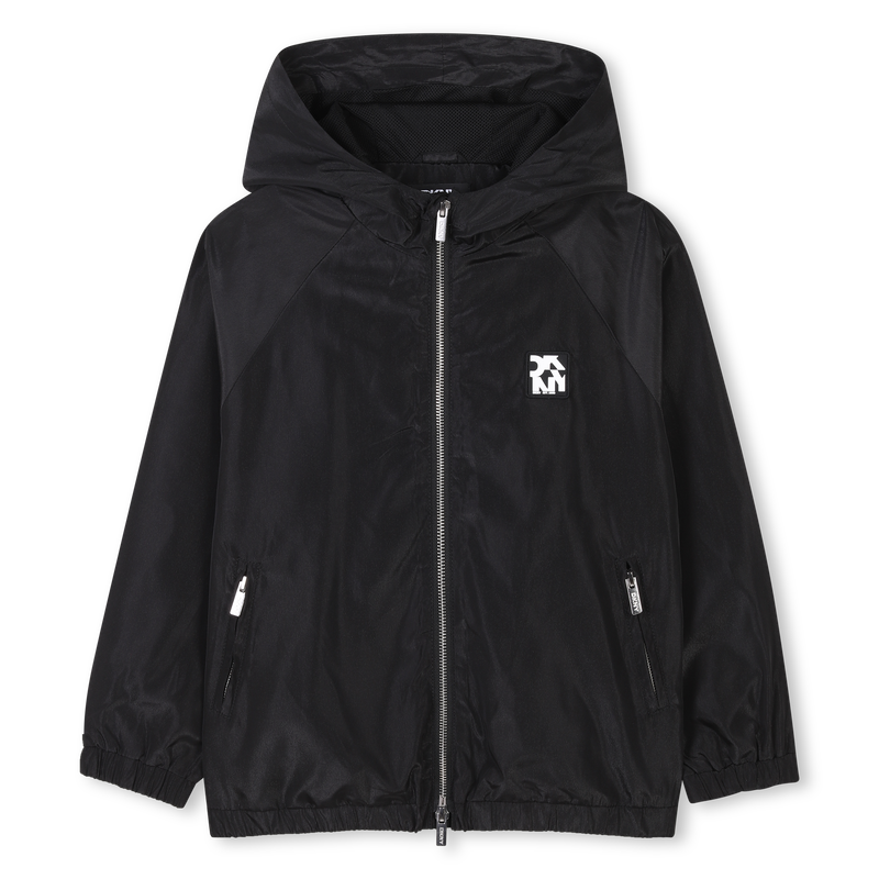 Blouson d&eacute;perlant &agrave; capuche DKNY 
                        FILLE
