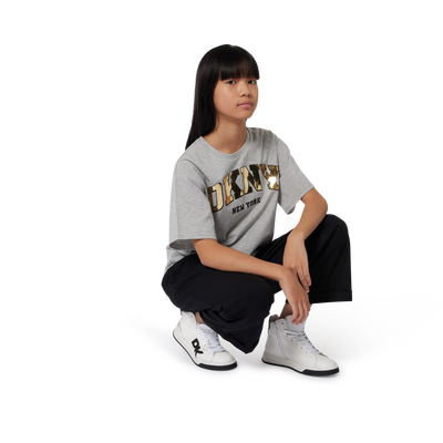 Feestelijke broek van katoen DKNY GIRL