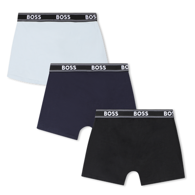 Lot de 3 boxers en jersey BOSS GARCON