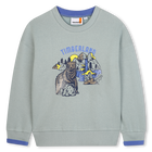 Sweatshirt van geborstelde fleece TIMBERLAND 
                    BOY
