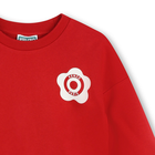 Fleece sweater van katoen KENZO KIDS 
                    GIRL