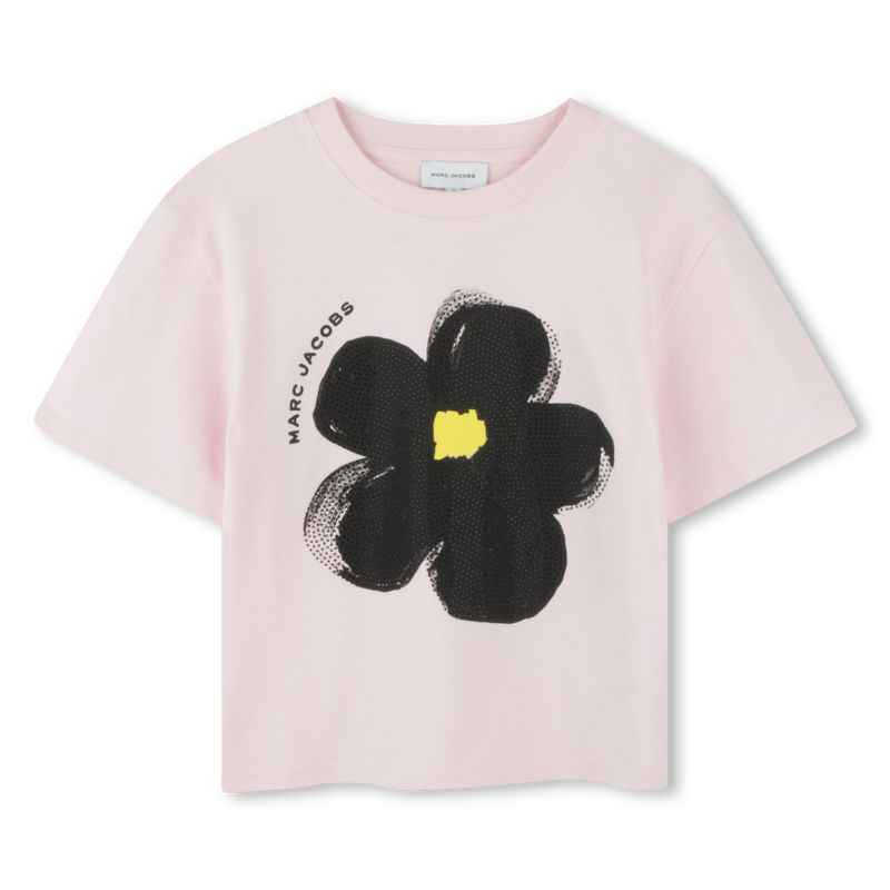 T-shirt manches courtes coton MARC JACOBS 
                        FILLE