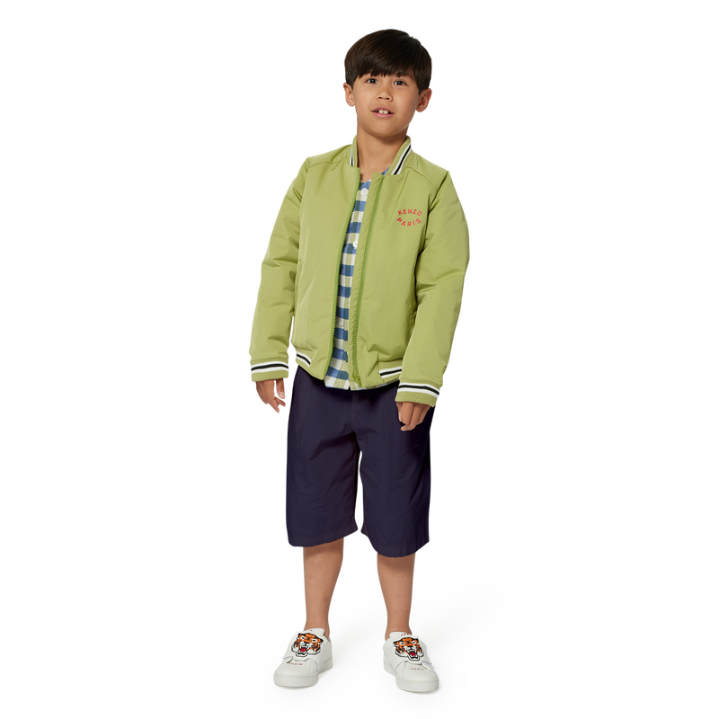 Effen katoenen bermuda KENZO KIDS 
                        BOY