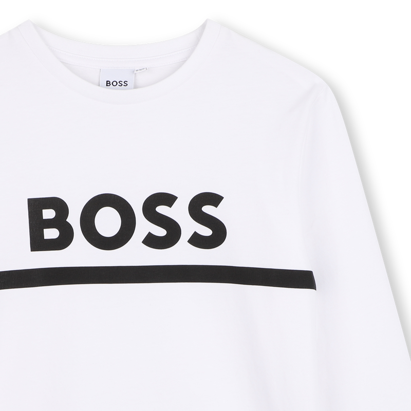 TEE-SHIRT MANCHES LONGUES BOSS 
                        GARCON