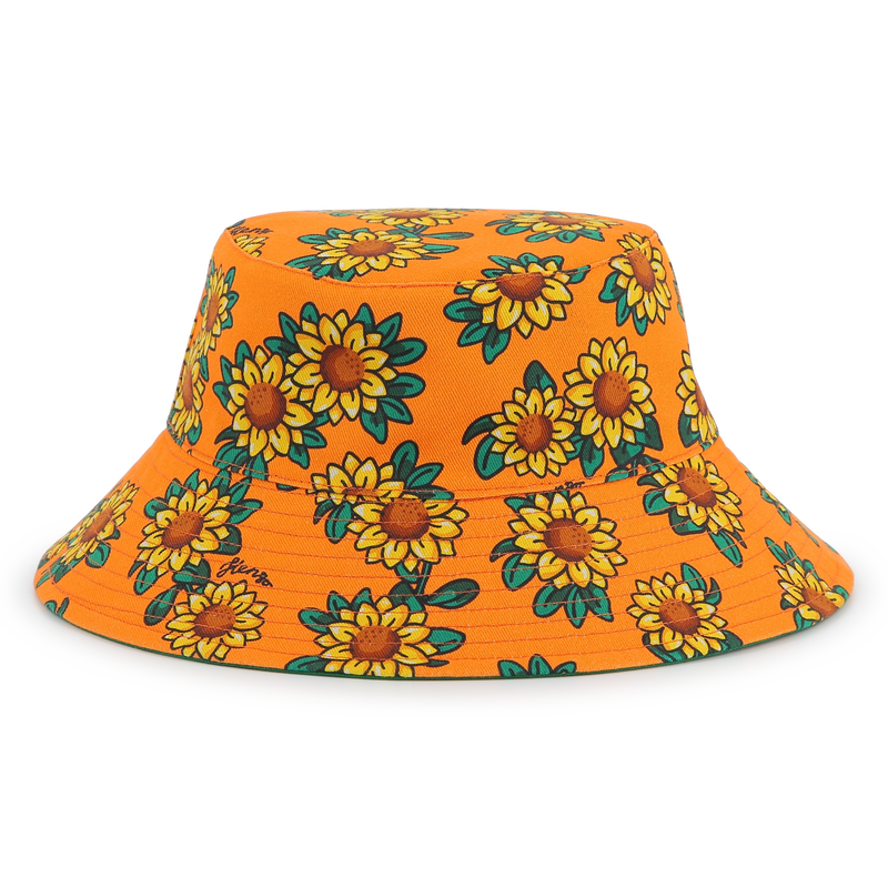 Bob r&eacute;versible en coton KENZO KIDS 
                        UNISEXE