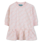 Robe imprim&eacute; en molleton KENZO KIDS 
                    FILLE