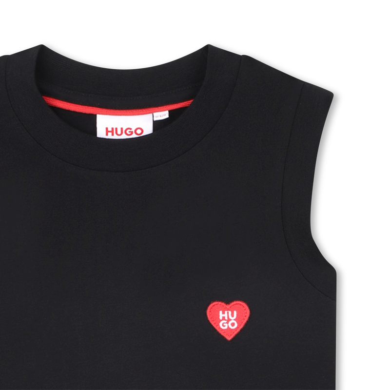 ROBE SANS MANCHES HUGO 
                        FILLE