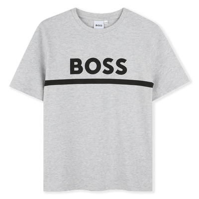 T-SHIRT MET KORTE MOUWEN BOSS BOY