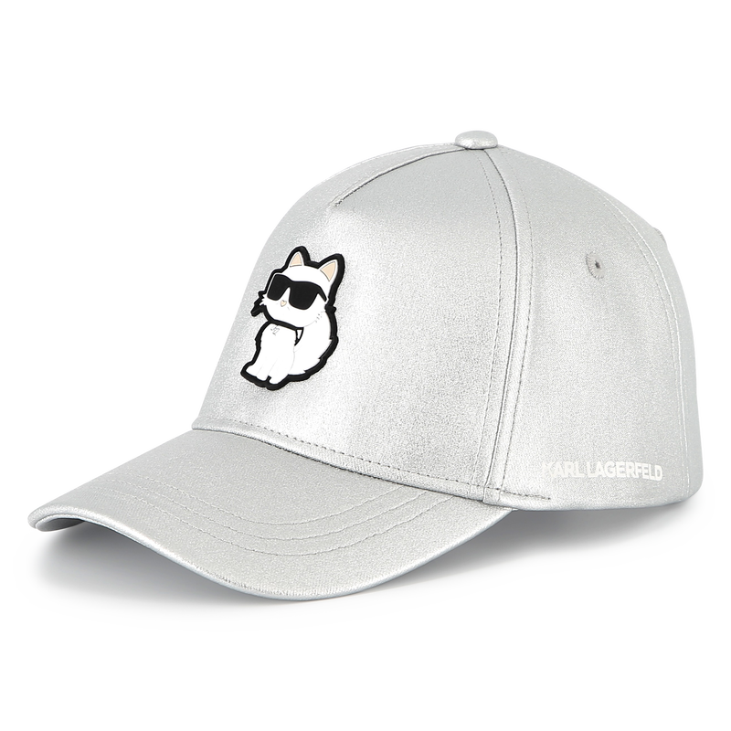 Casquette r&eacute;glable avec badge KARL LAGERFELD KIDS 
                        FILLE