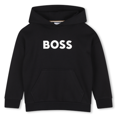 Sweat-shirt-shirt &agrave; capuche BOSS GARCON