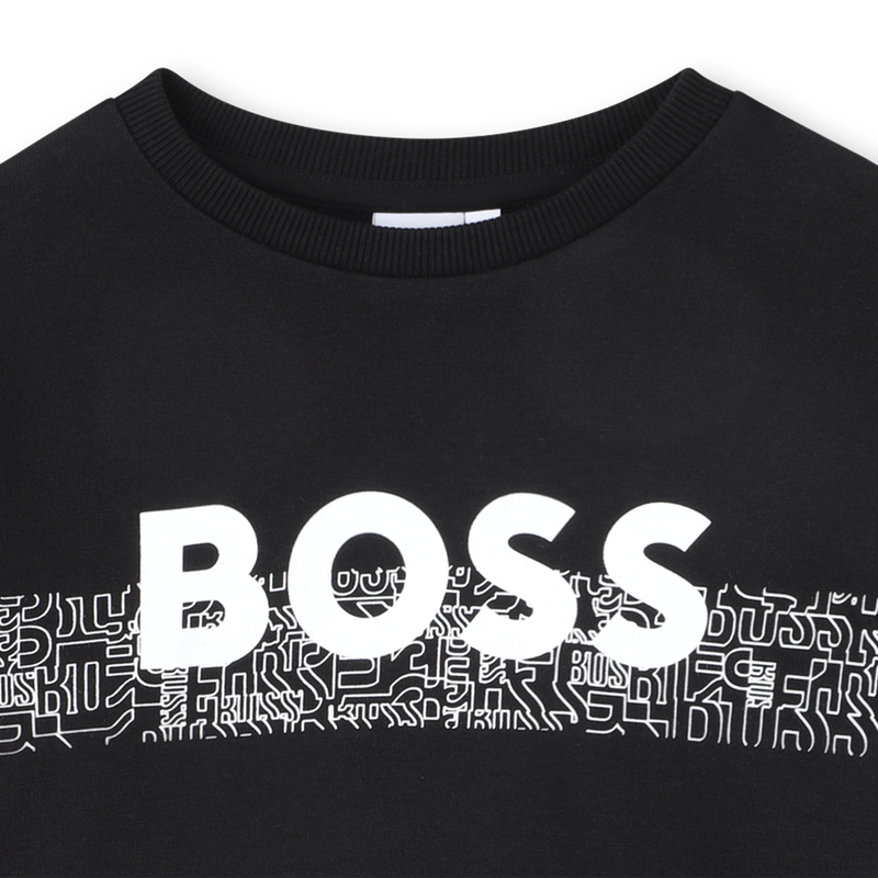 Sweatshirt met ronde hals BOSS 
                        JONGEN