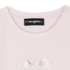 T-shirt &agrave; manches courtes KARL LAGERFELD KIDS 
                    FILLE