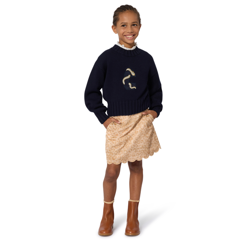 Korte rok met luipaardprint CHLOE 
                        GIRL