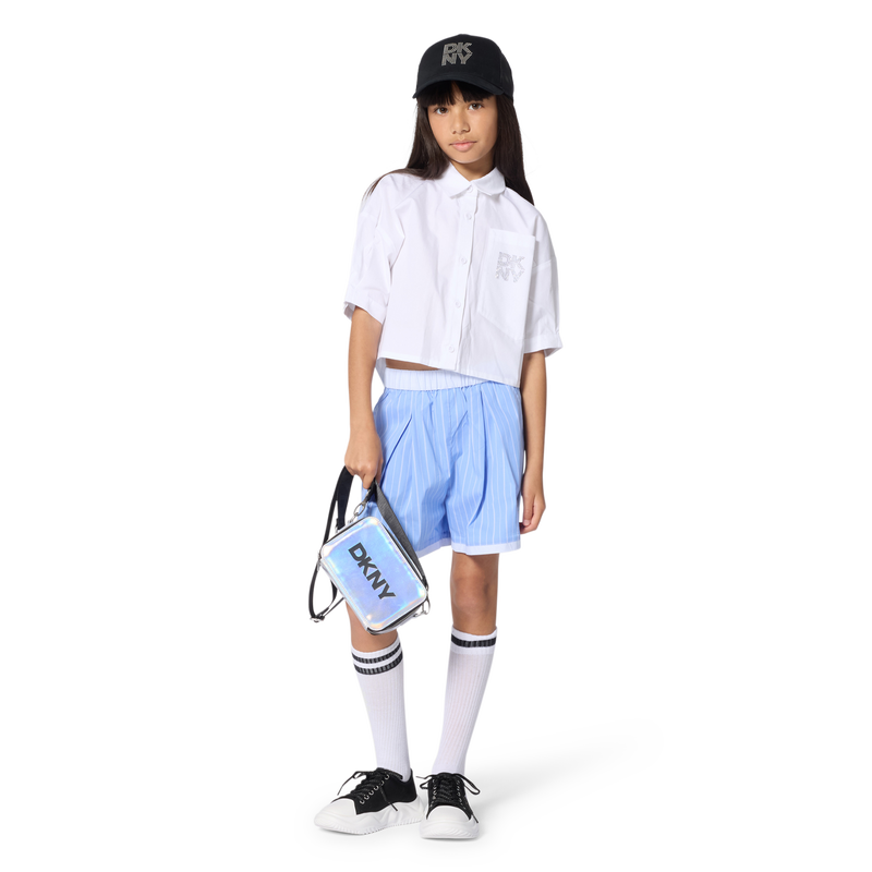 OVERHEMD MET KORTE MOUWEN DKNY 
                        GIRL